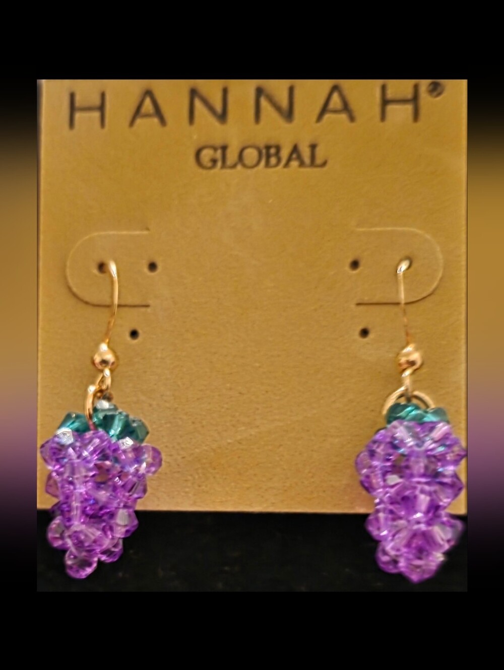 🍇 Drop Earrings